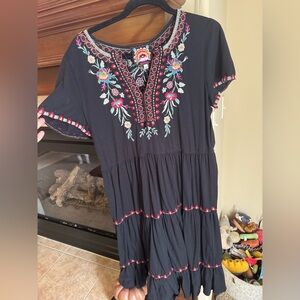 NWT | Johnny Was Sicilia Tiered Dress